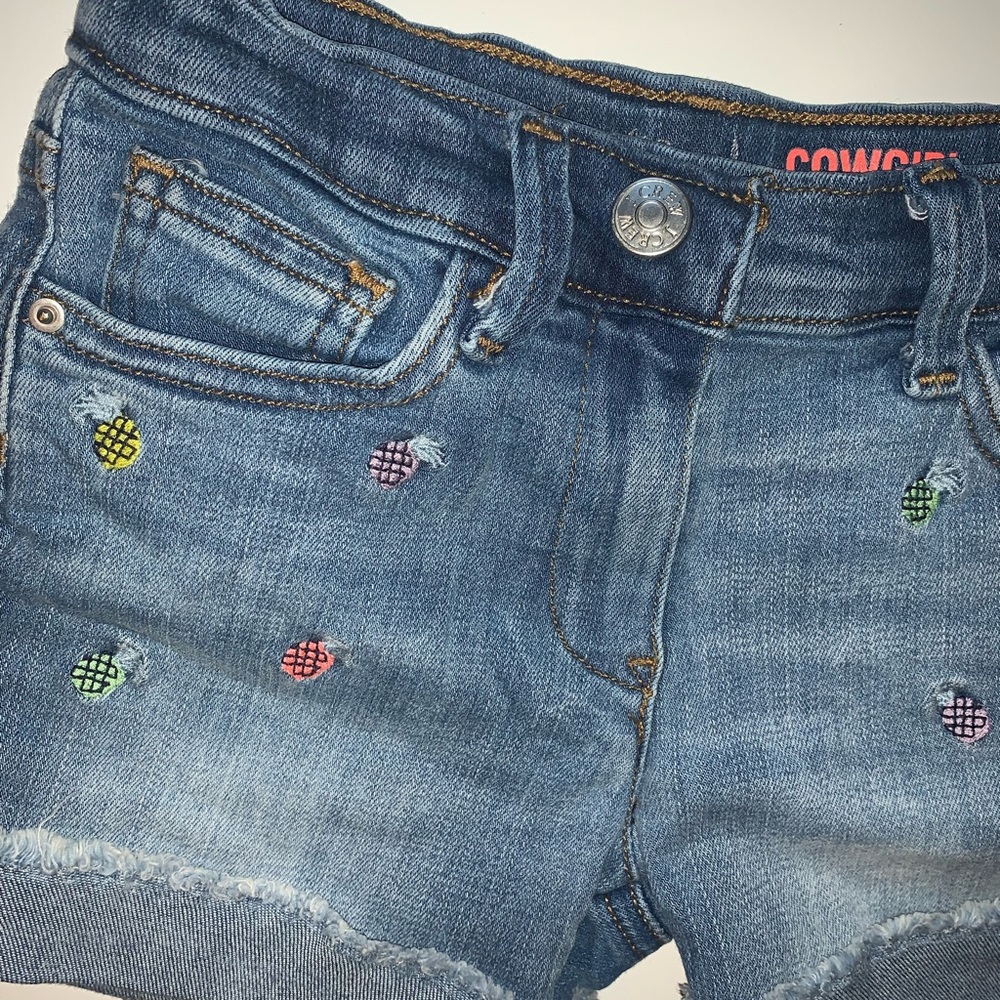 Crewcuts girls cowgirl fit shorts size 6